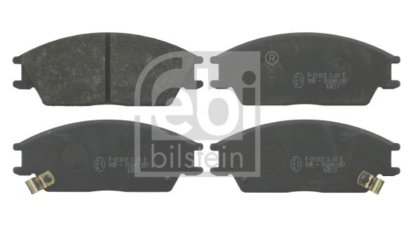 FEBI BILSTEIN Комплект тормозных колодок, дисковый тормоз 16542